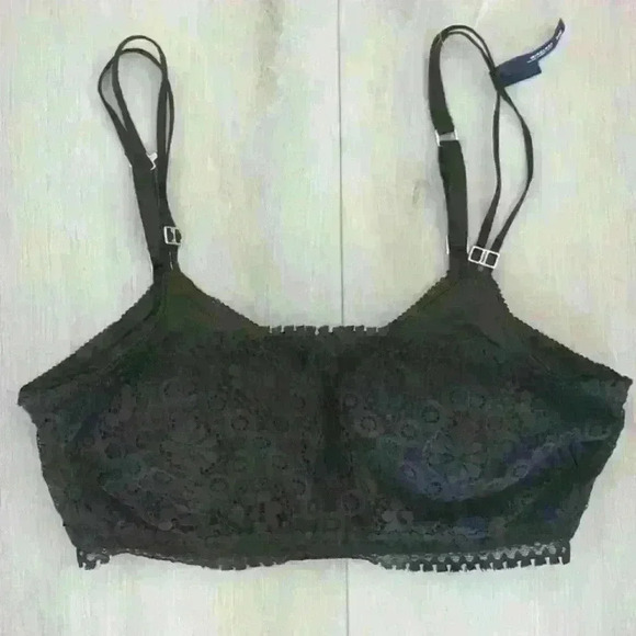 AERIE | Women's Dark Army Green Real Power Wireless Padded Bra - Picture 1 of 4